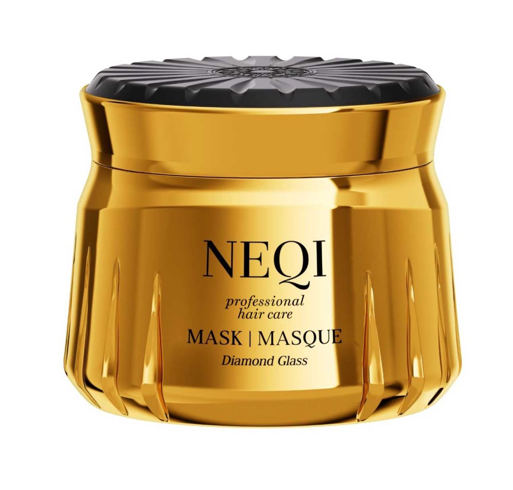 Levně NEQI Diamond Glass Mask 250 ml – maska na vlasy pro extra lesk a hebkost