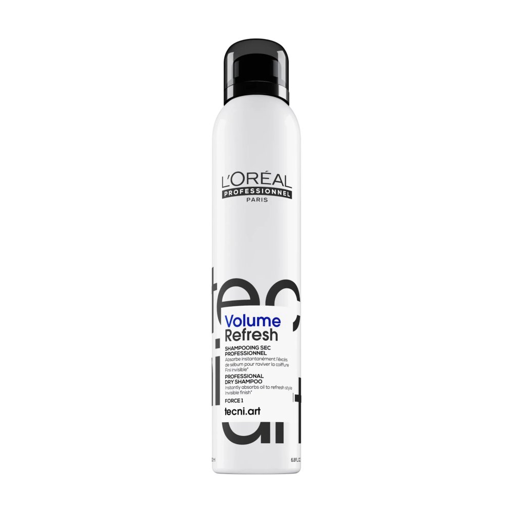 Levně L’Oréal Professionnel Tecni.Art Volume Refresh 200 ml – suchý šampon pro okamžitou svěžest a objem