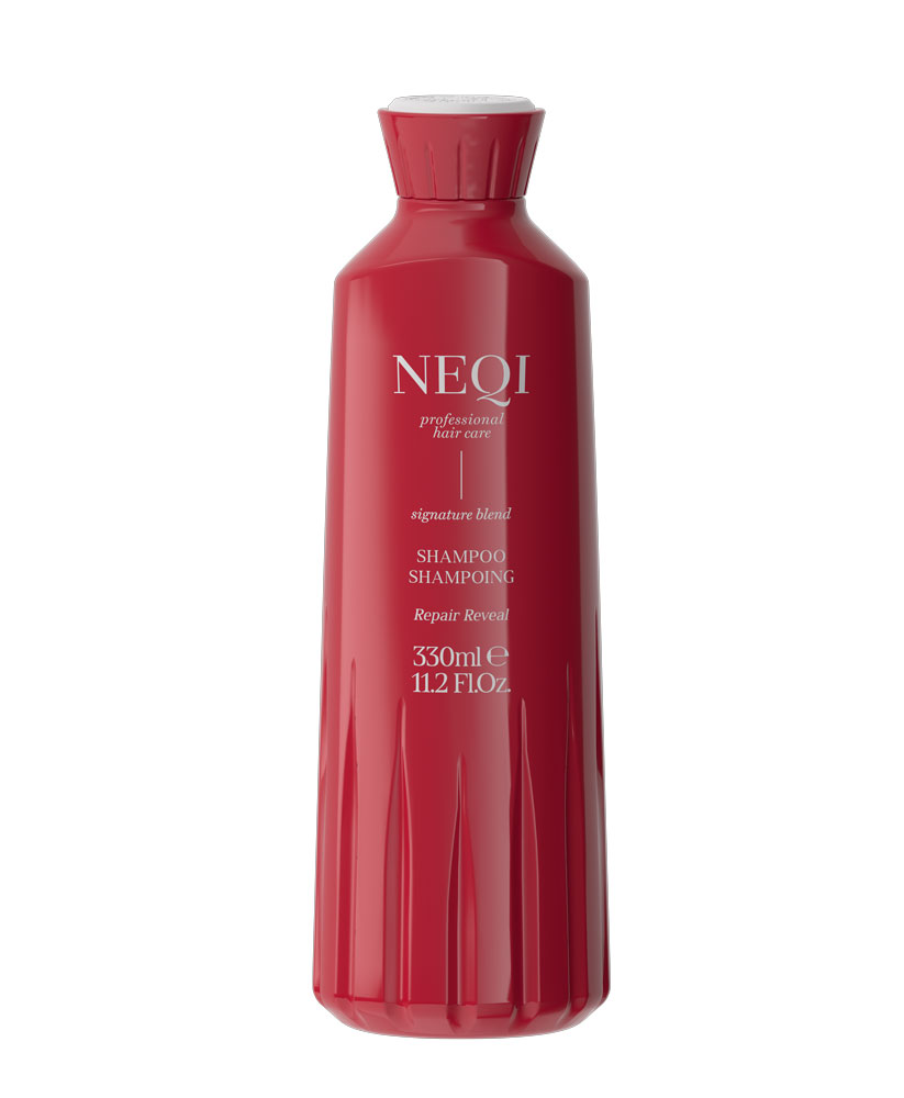 NEQI Repair Reveal regenerační šampon pro poškozené a barvené vlasy 330 ml
