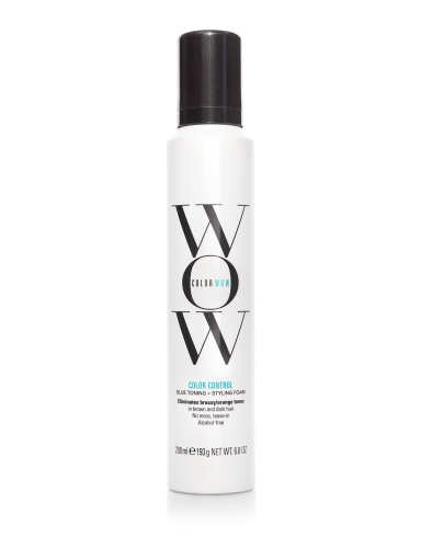 Levně Color Wow Control Blue Toning & Styling Foam – Modrá tonizační pěna pro blond vlasy 200 ml