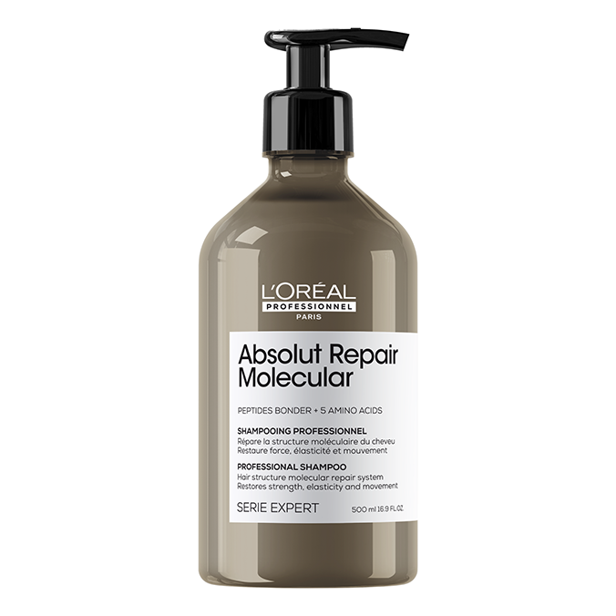 Levně L'Oréal Professionnel Absolut Repair Molecular shampoo 500 ml – šampon pro poškozené vlasy