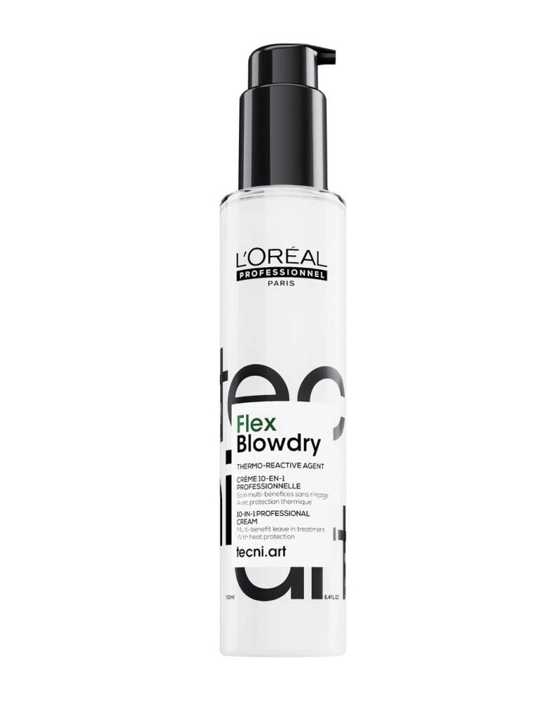 Levně L’Oréal Professionnel Tecni.Art Flex Blowdry multifunkční 10-v-1 krém na vlasy s ochranou proti teplu 150 ml
