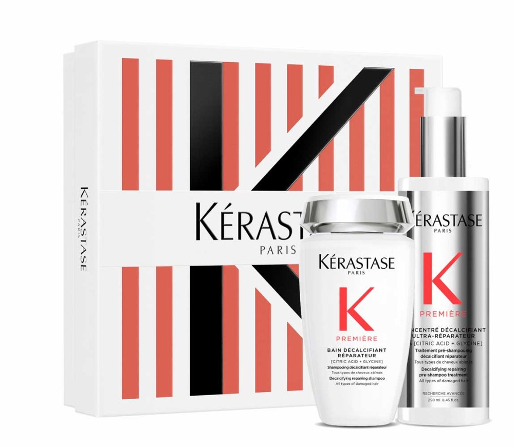 Levně Kérastase Première spring sada předšamponová péče 250 ml + šampon 250 ml