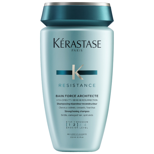 Levně Kérastase Résistance Bain Force Architecte – Obnovující šamponový kúpeľ pro poškozené vlasy 250 ml