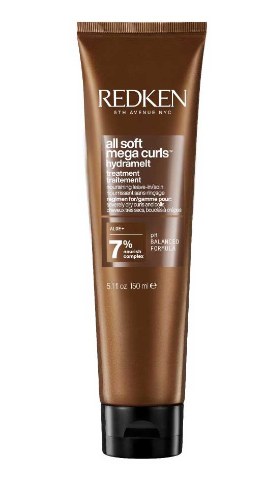 Levně Redken All Soft Mega Curls Hydramelt uhlazující krém pro kudrnaté a nepoddajné vlasy 150 ml