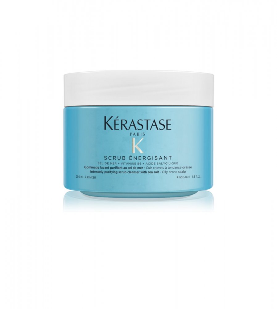 Levně Kérastase Scrub Energisant - čisticí peeling na mastnou pokožku hlavy 250 ml
