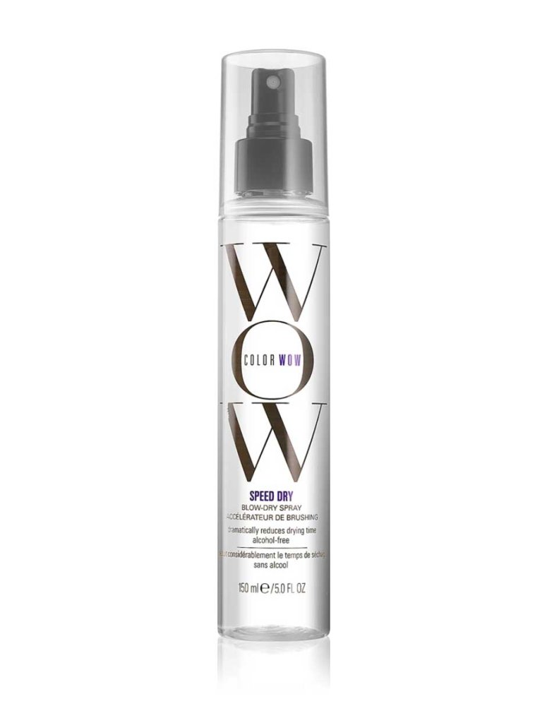 Levně Color Wow Speed Dry Blow Dry Spray – Rychleschnoucí sprej pro fénování bez poškození vlasů 150 ml