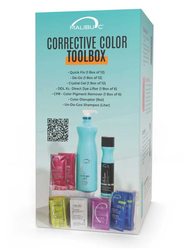 Levně Malibu C Corrective Color Toolbox – profesionální sada pro korekci barvy