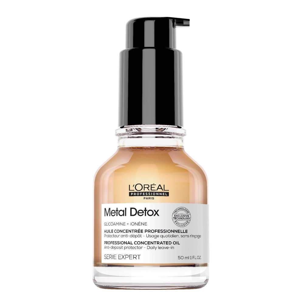 Levně L’Oréal Professionnel Serie Expert Metal Detox oil 50 ml – pro ochranu barvy a sílu vlasů
