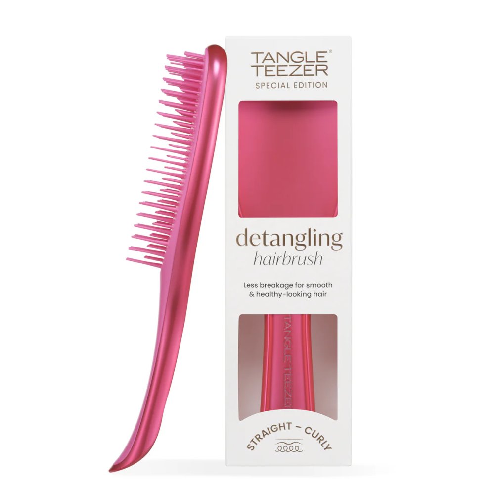 Levně Tangle Teezer Ultimate Detangler Chrome Pink – kartáč na rozčesávání mokrých vlasů bez tahání
